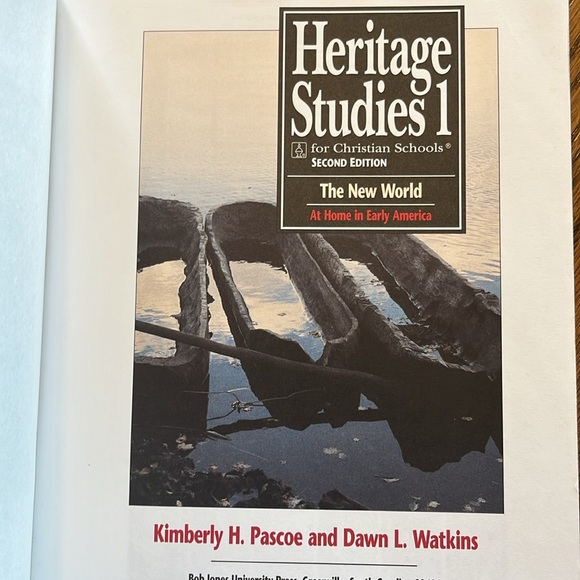 History Social Studies Bob Jones Heritage Studies Elementary - Picture 6 of 10